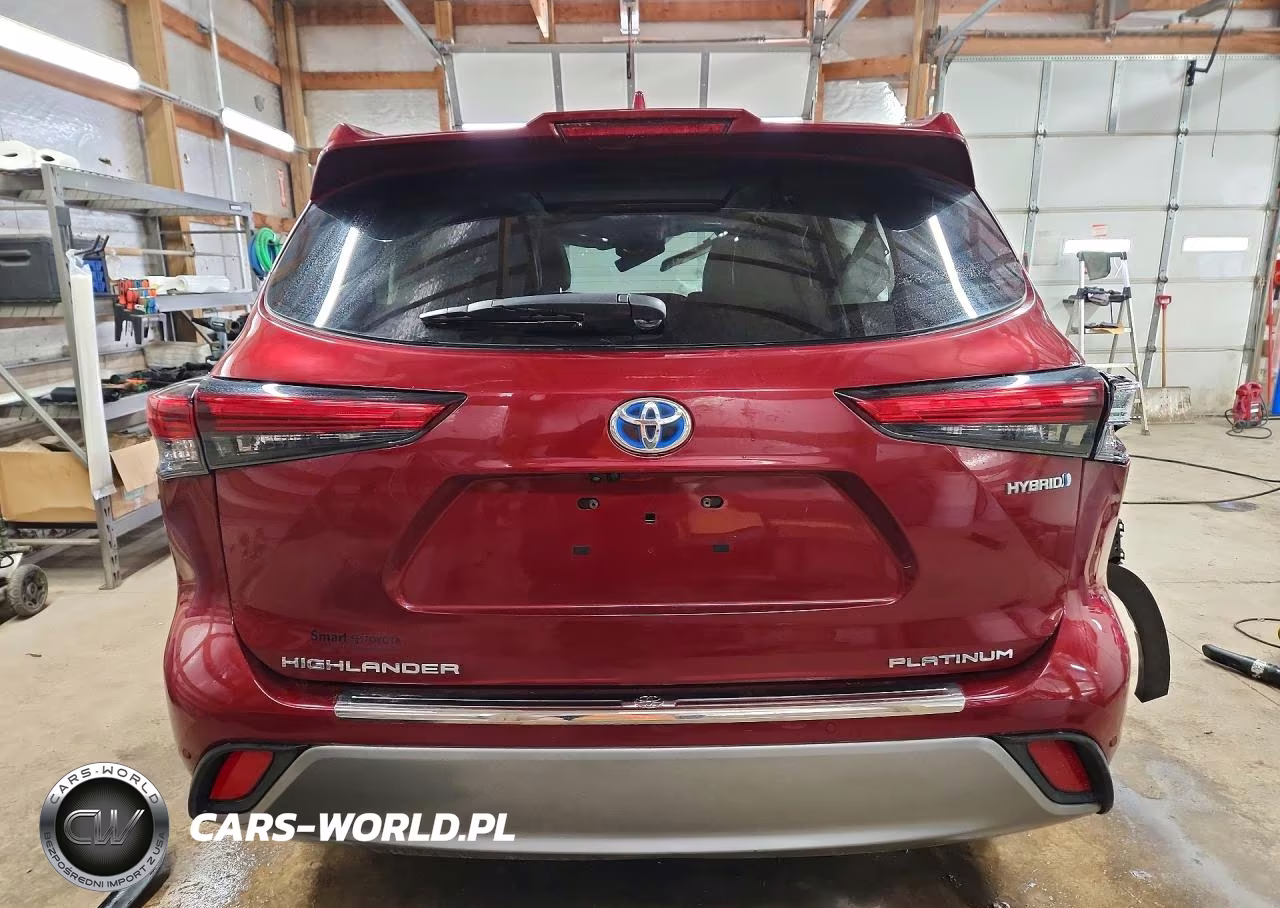 2022 Toyota Highlander Hybrid Platinum VIN:5TDEBRCH8NS073482 - 6
