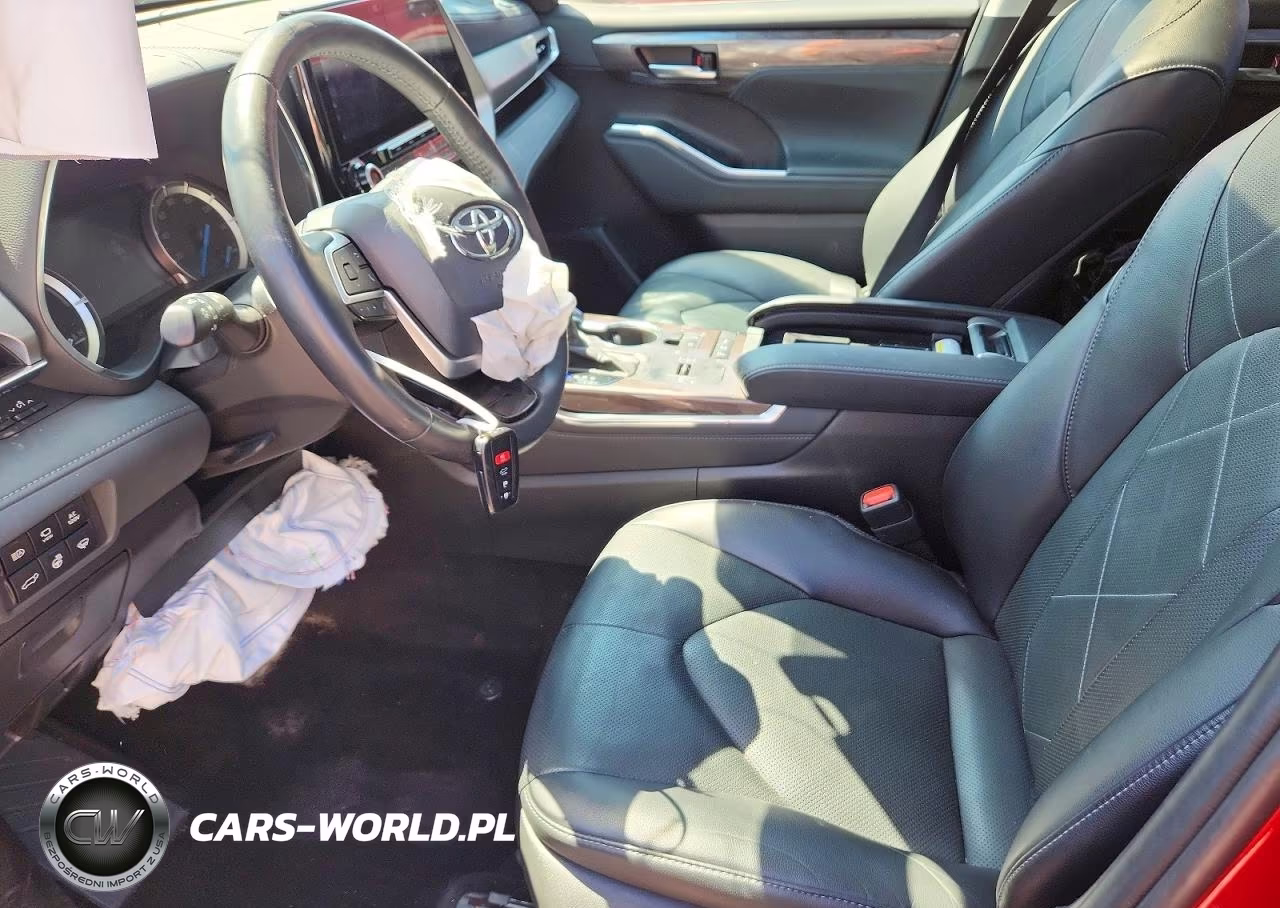 2022 Toyota Highlander Hybrid Platinum VIN:5TDEBRCH8NS073482 - 7