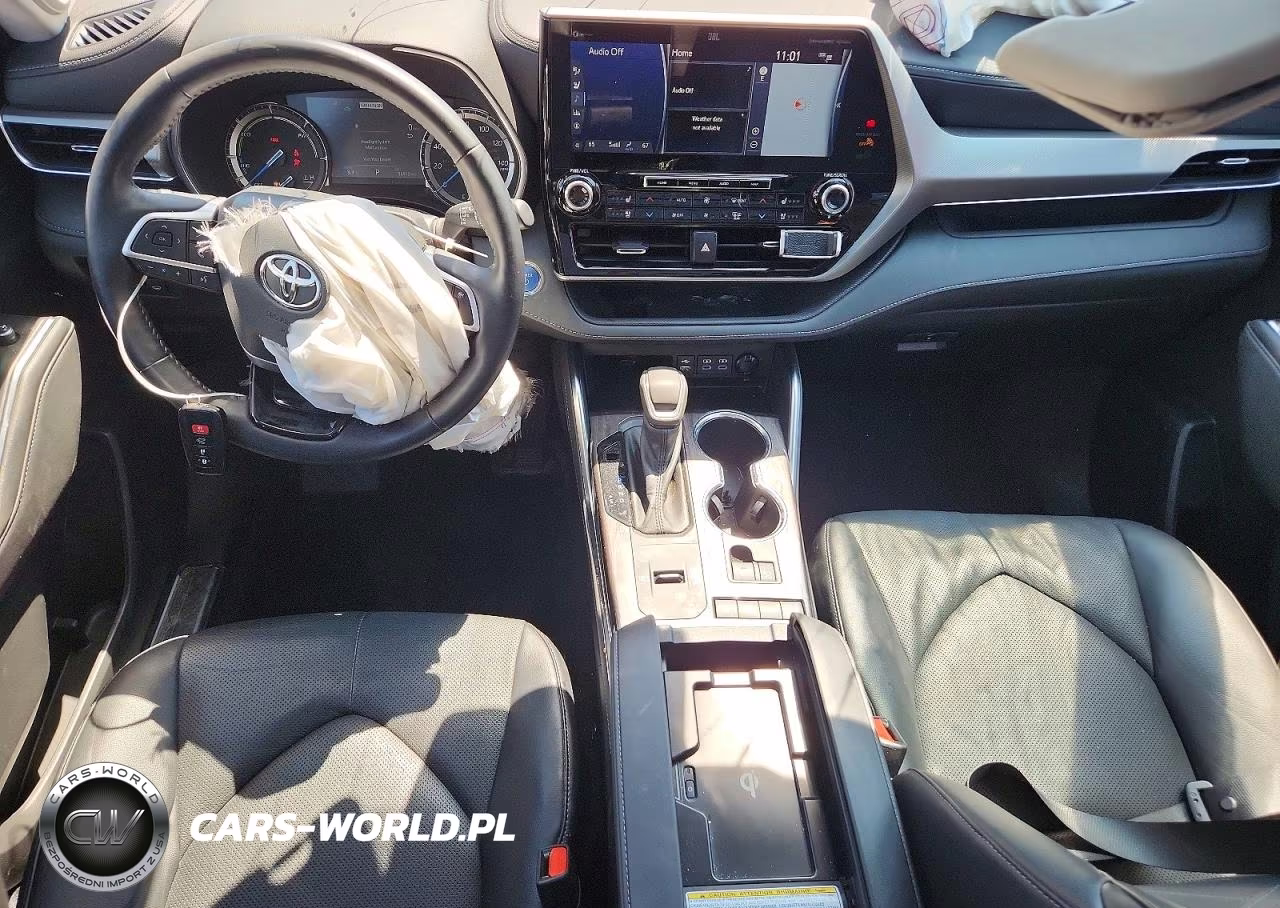 2022 Toyota Highlander Hybrid Platinum VIN:5TDEBRCH8NS073482 - 8