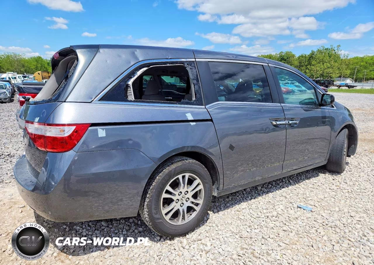 2013 Honda Odyssey Ex VIN:5FNRL5H43DB004232 - 3