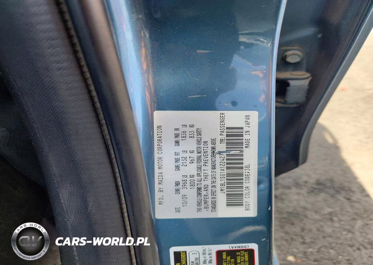 2010 Mazda 3 I VIN:JM1BL1SG1A1224275 - 12