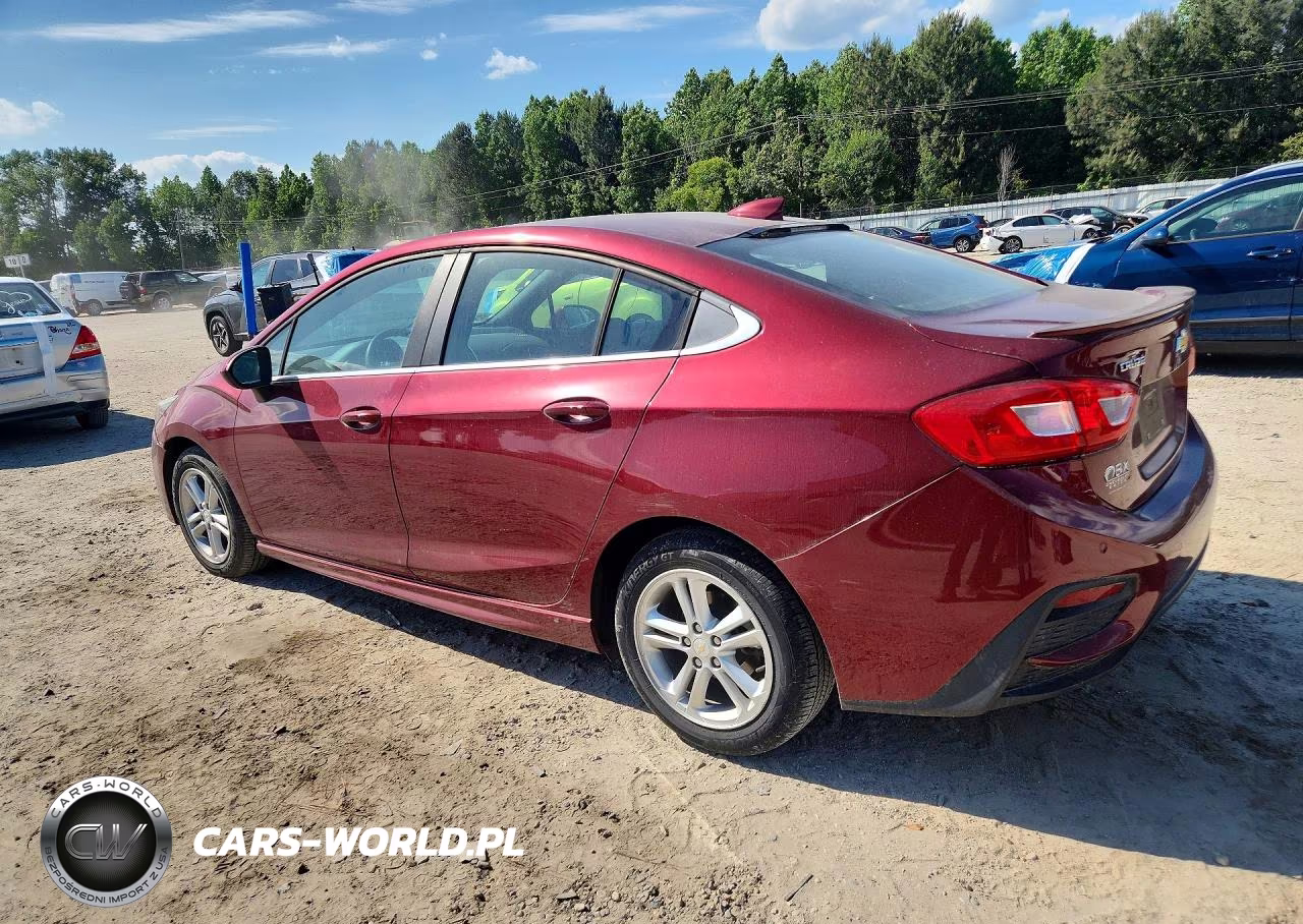 2016 Chevrolet Cruze Lt VIN:1G1BE5SMXG7294086 - 2