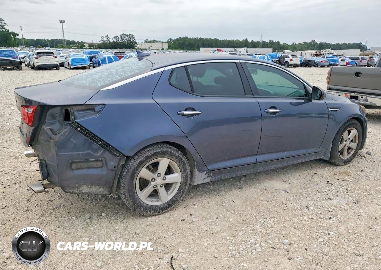 2015 Kia Optima Lx VIN:KNAGM4A70F5585211 - 3