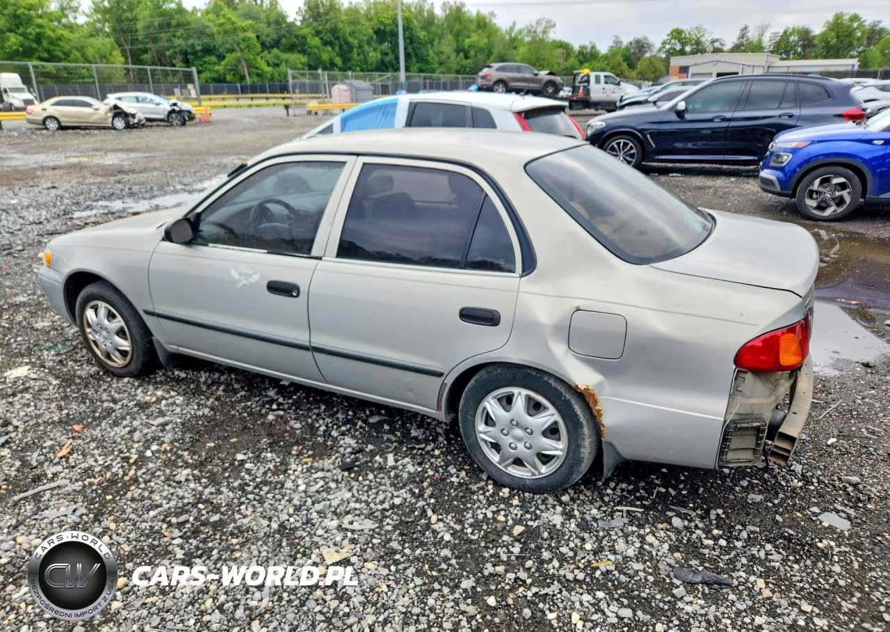 2000 Toyota Corolla Ve VIN:2T1BR12E0YC378074 - 2