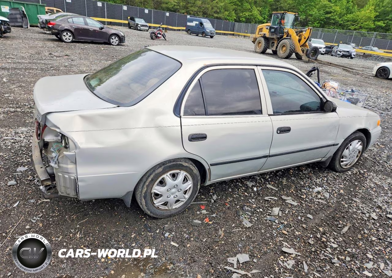 2000 Toyota Corolla Ve VIN:2T1BR12E0YC378074 - 3