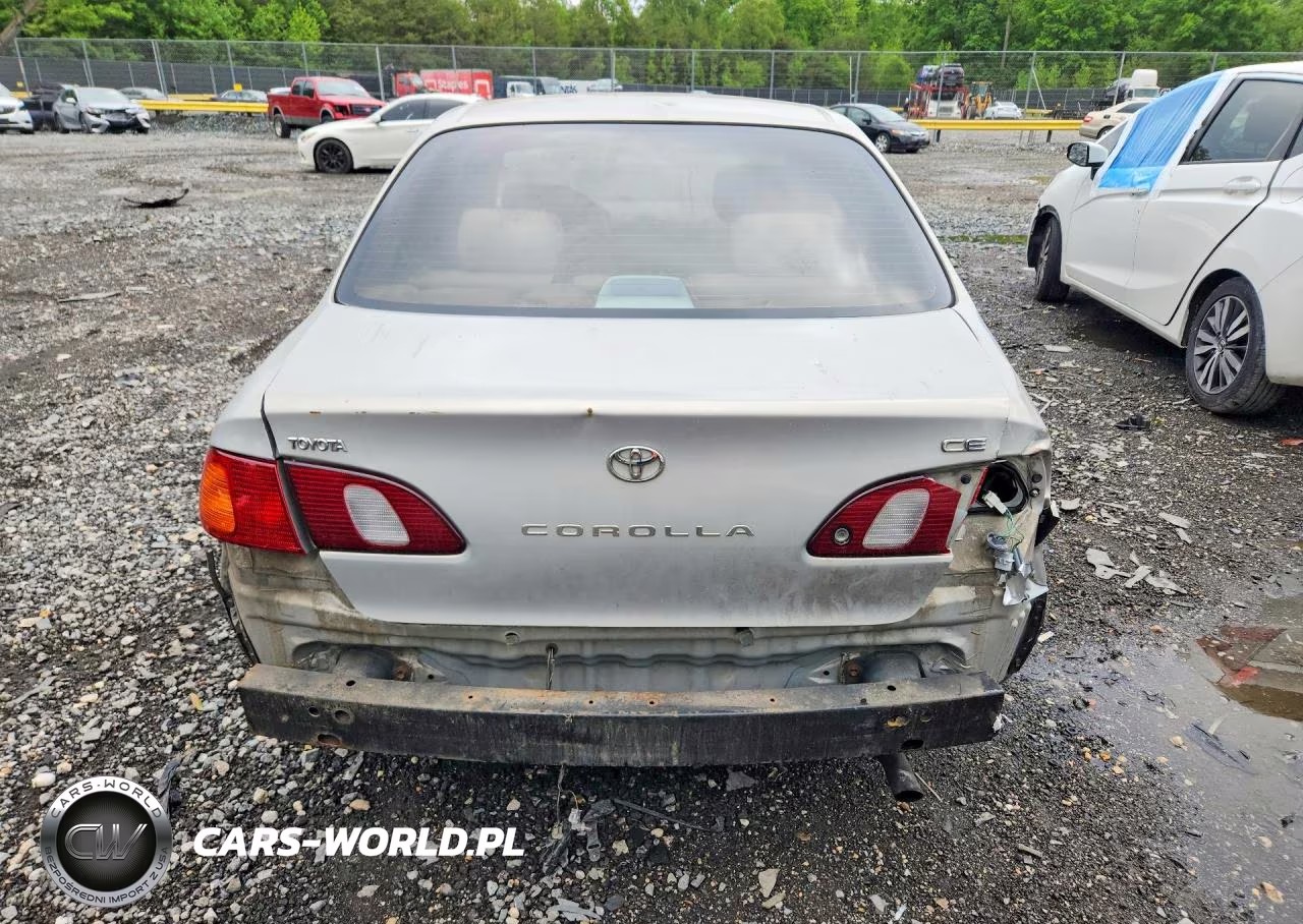 2000 Toyota Corolla Ve VIN:2T1BR12E0YC378074 - 6
