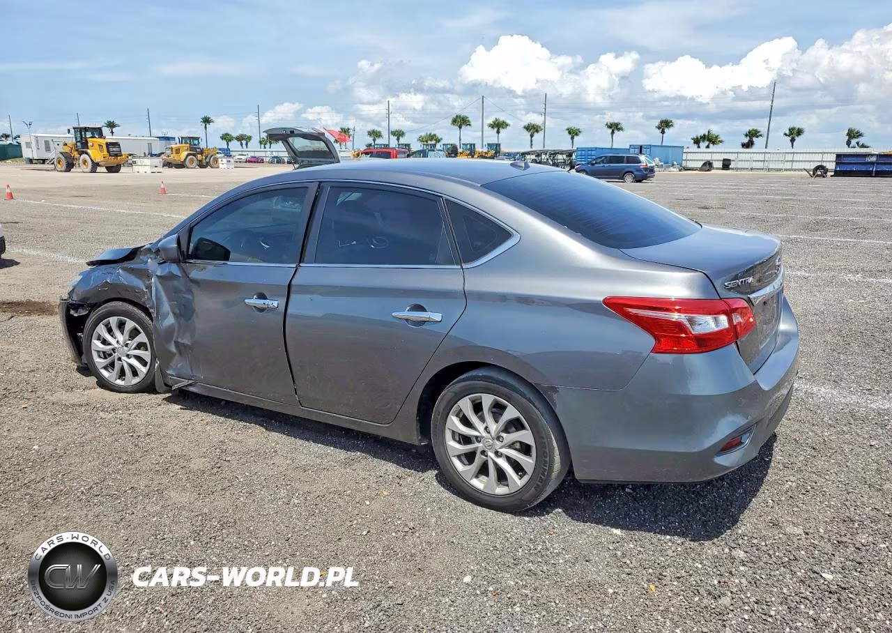 2019 Nissan Sentra Sv VIN:3N1AB7AP7KL609436 - 2