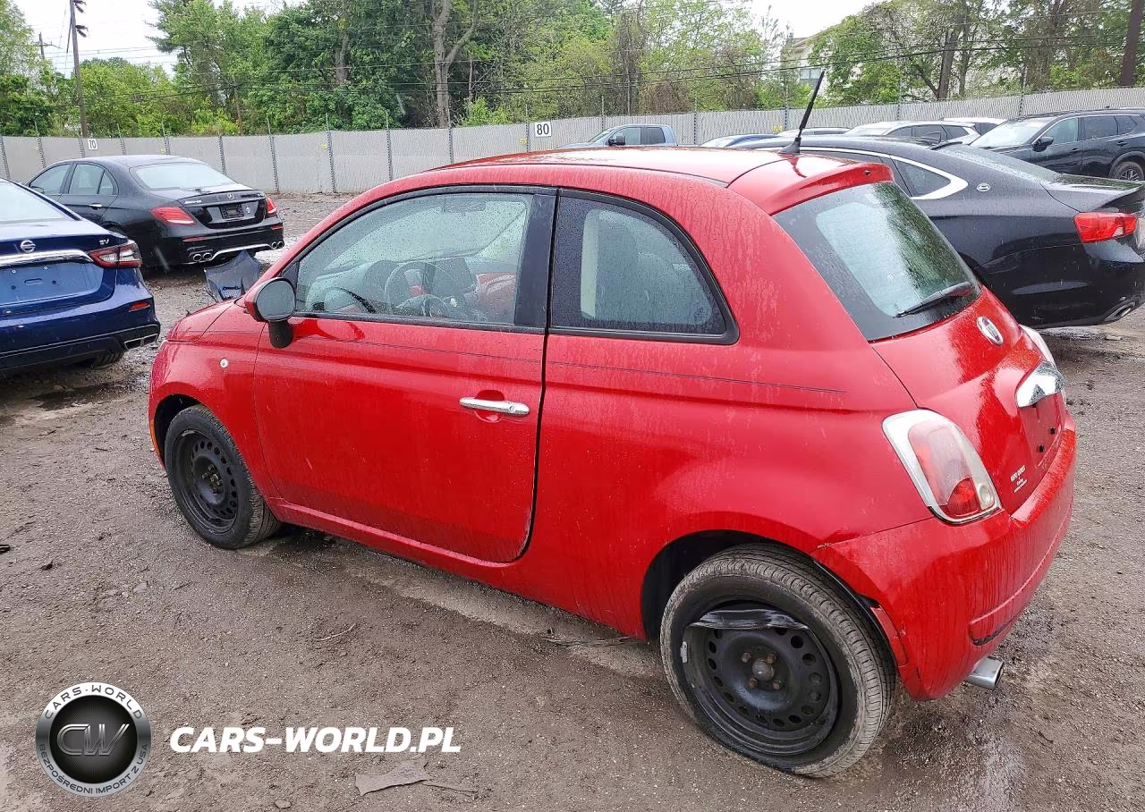 2012 Fiat 500 Pop VIN:3C3CFFAR1CT280678 - 2
