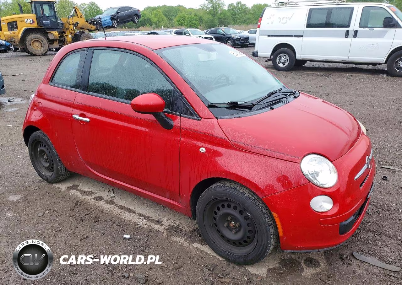 2012 Fiat 500 Pop VIN:3C3CFFAR1CT280678 - 4