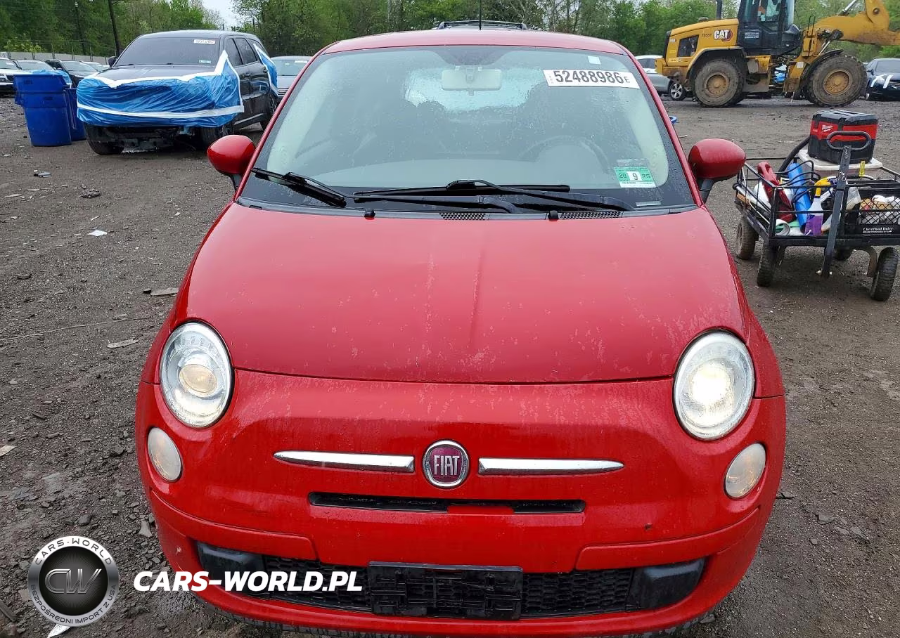 2012 Fiat 500 Pop VIN:3C3CFFAR1CT280678 - 5