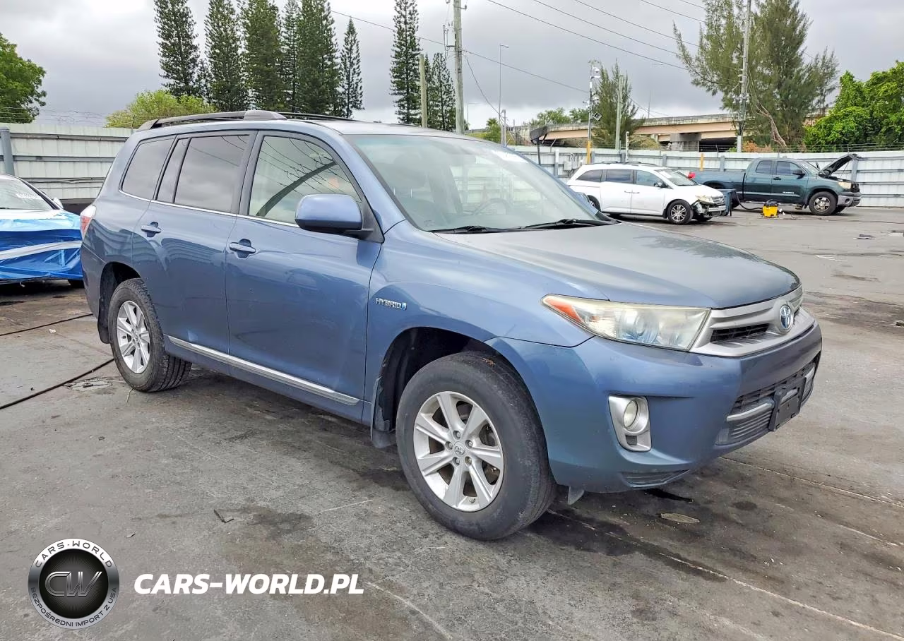 2013 Toyota Highlander Hybrid VIN:JTEBC3EH8D2013276 - 4
