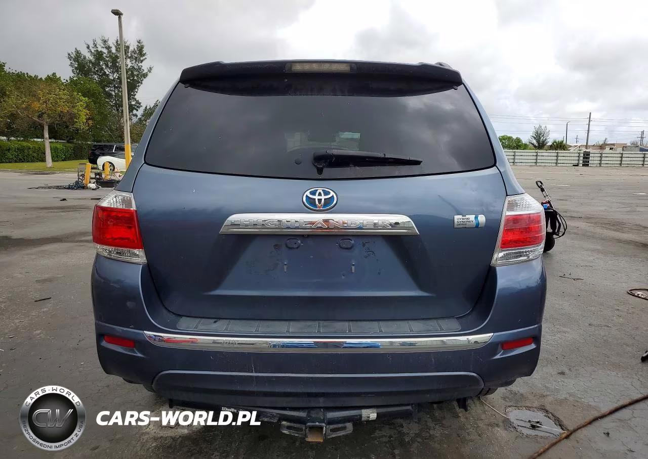 2013 Toyota Highlander Hybrid VIN:JTEBC3EH8D2013276 - 6