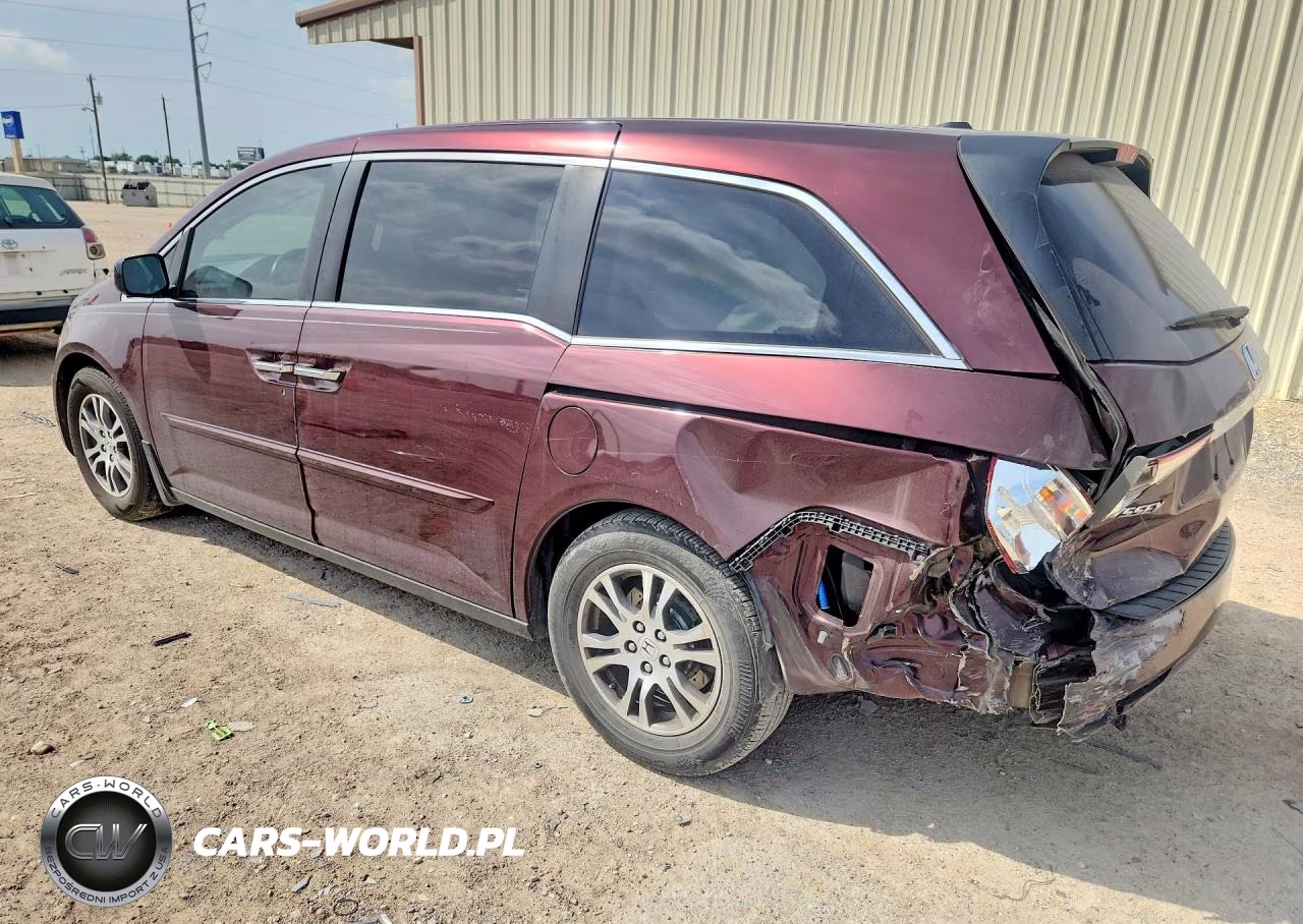 2012 Honda Odyssey Exl VIN:5FNRL5H69CB044119 - 2