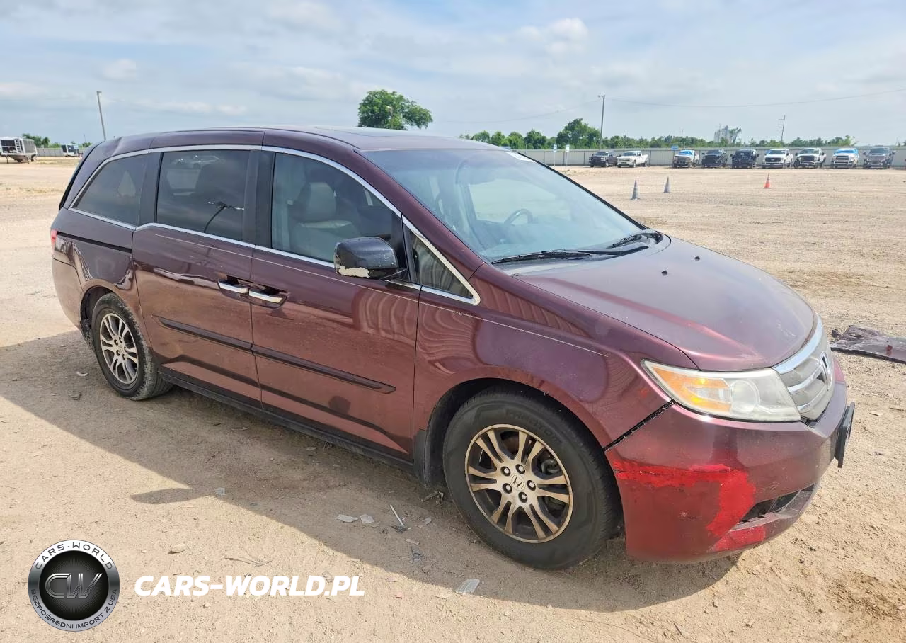 2012 Honda Odyssey Exl VIN:5FNRL5H69CB044119 - 4