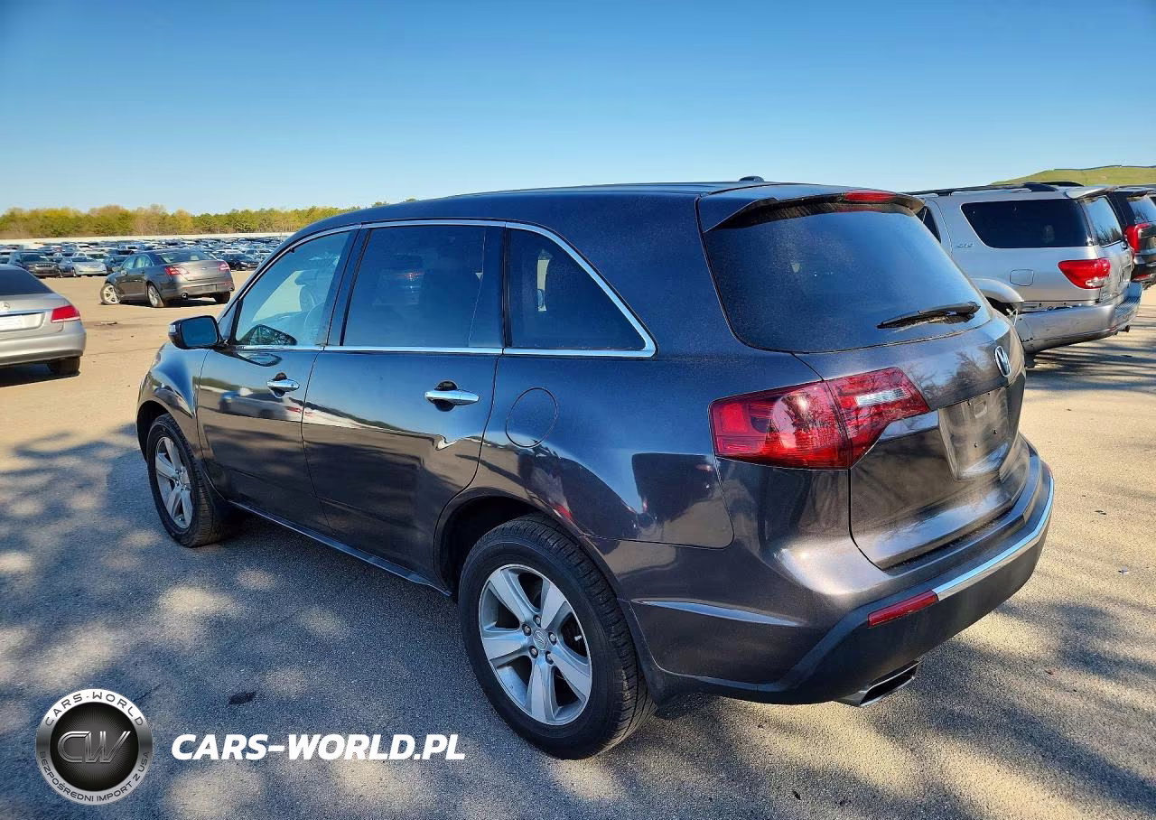 2012 Acura Mdx Technology VIN:2HNYD2H35CH538690 - 2