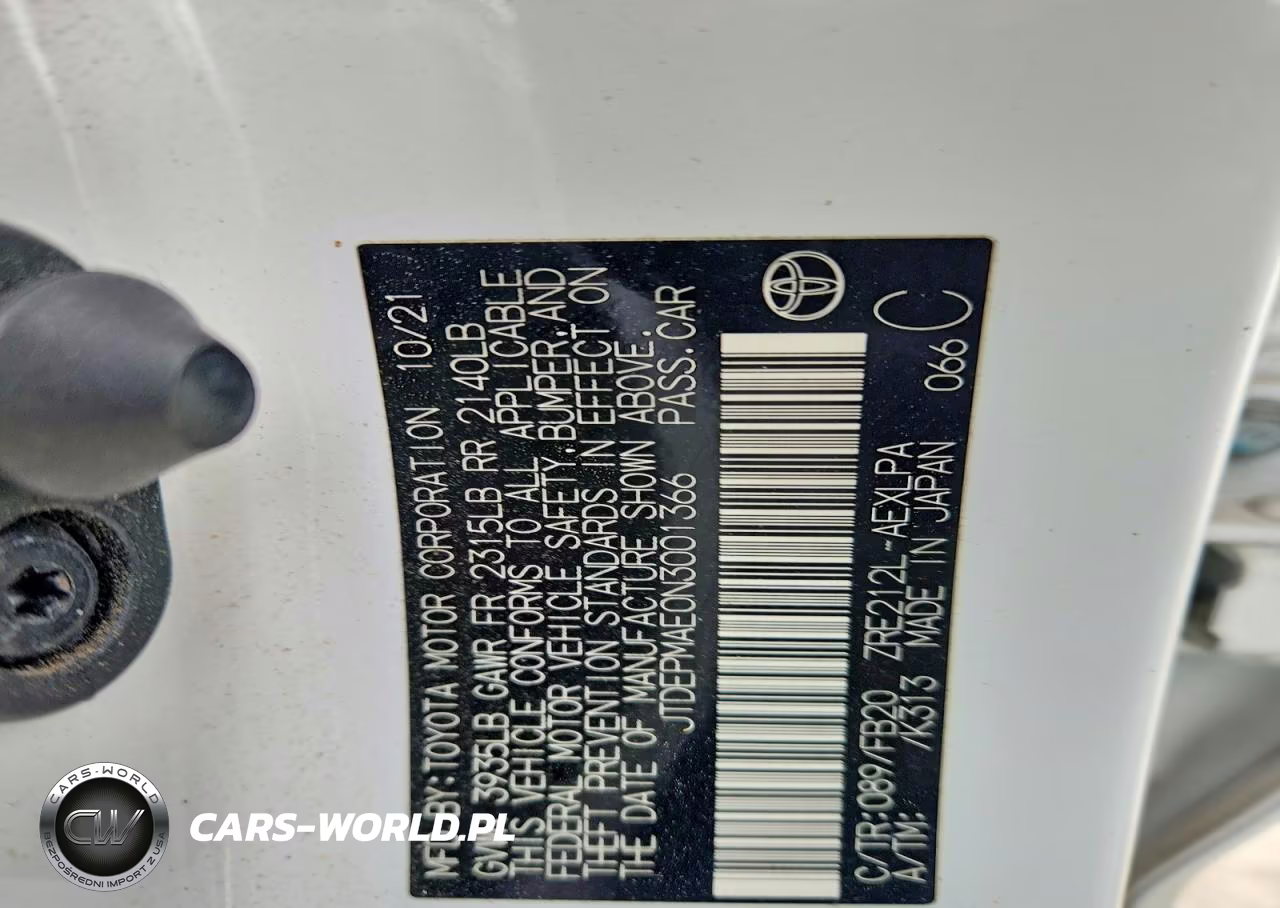 2022 Toyota Corolla Le VIN:JTDEPMAE0N3001366 - 12