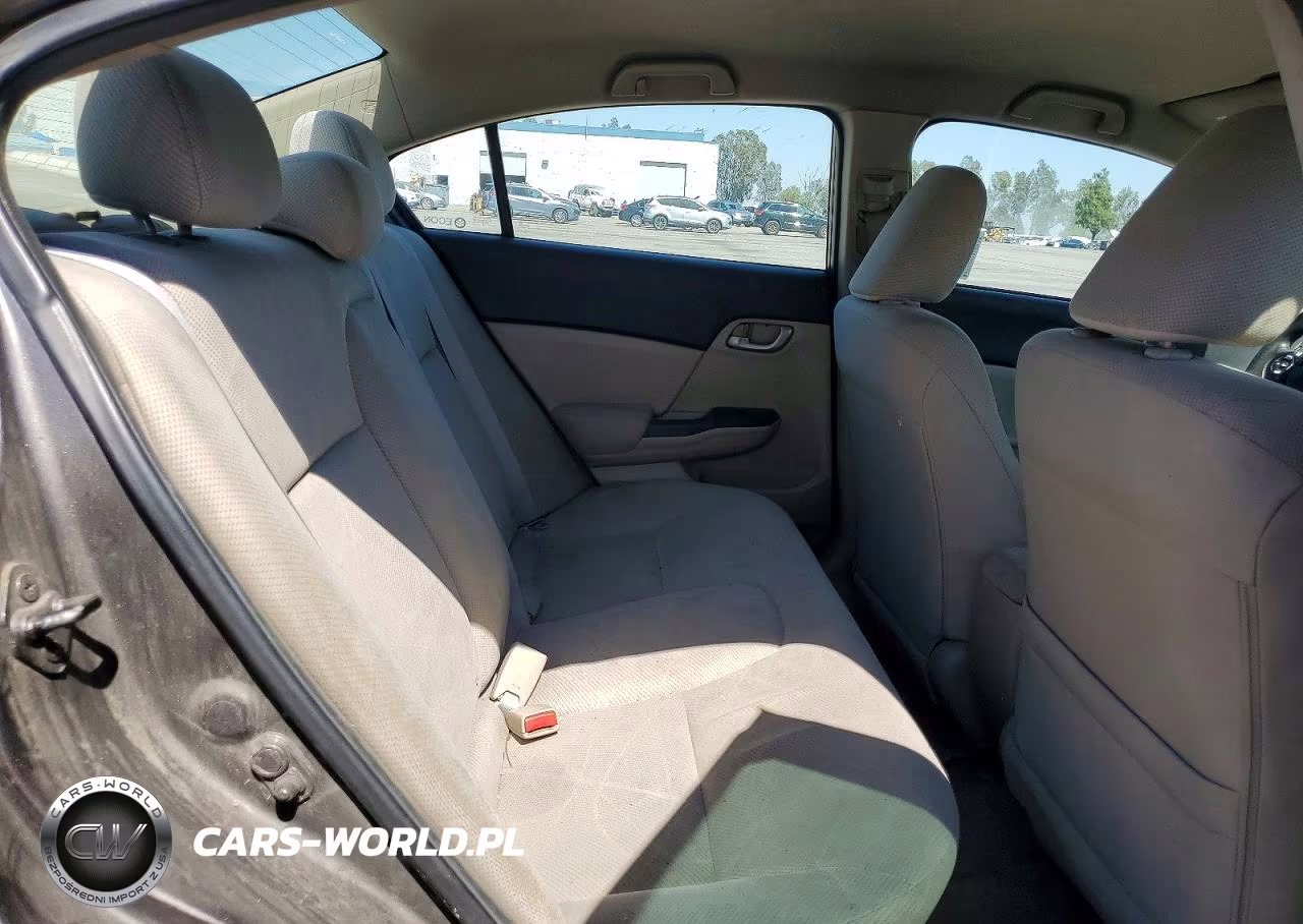 2012 Honda Civic Lx VIN:19XFB2F5XCE324748 - 10