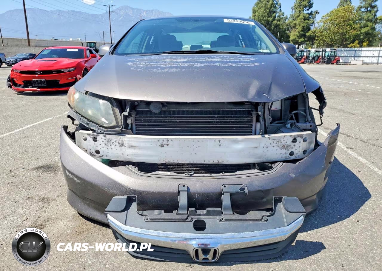 2012 Honda Civic Lx VIN:19XFB2F5XCE324748 - 5