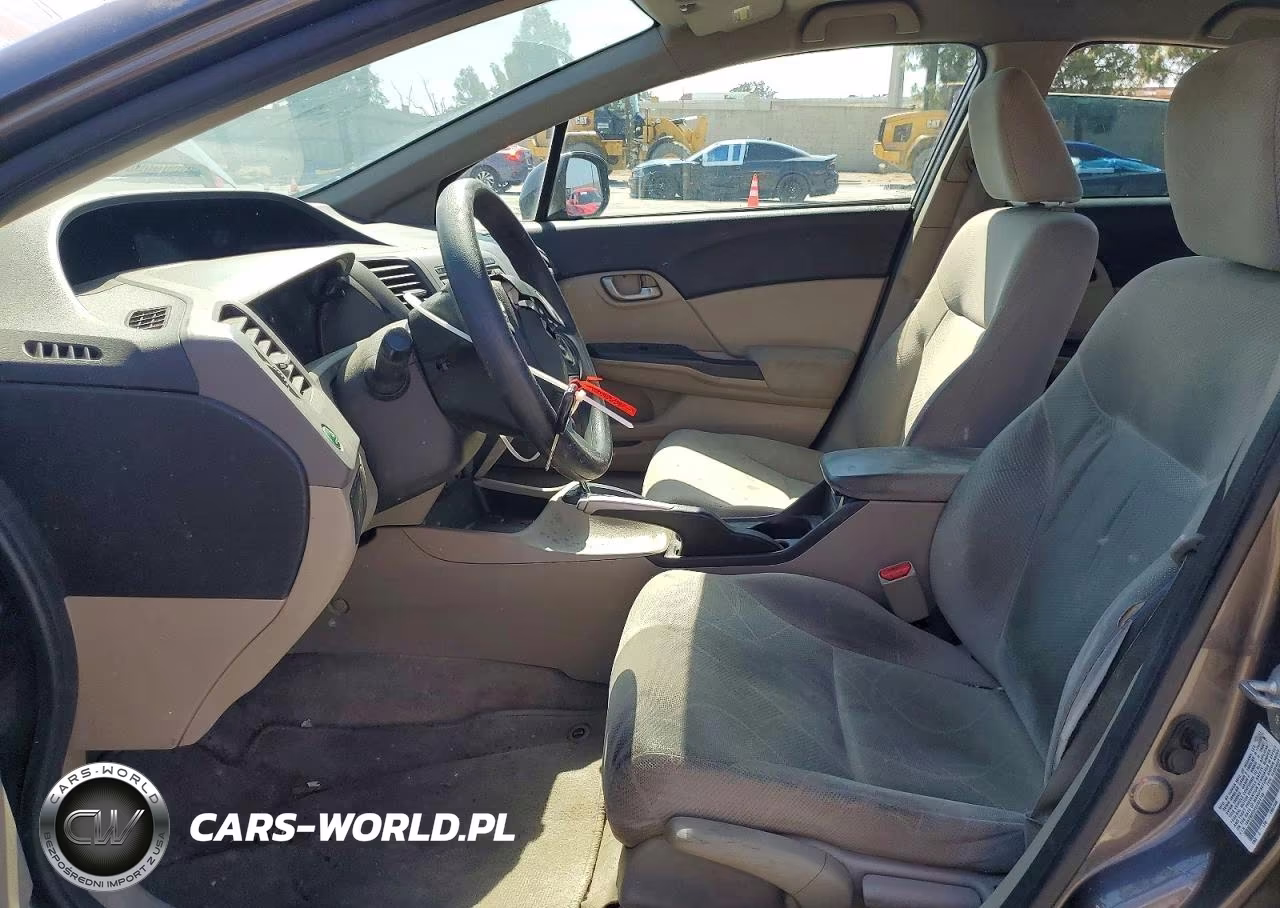 2012 Honda Civic Lx VIN:19XFB2F5XCE324748 - 7