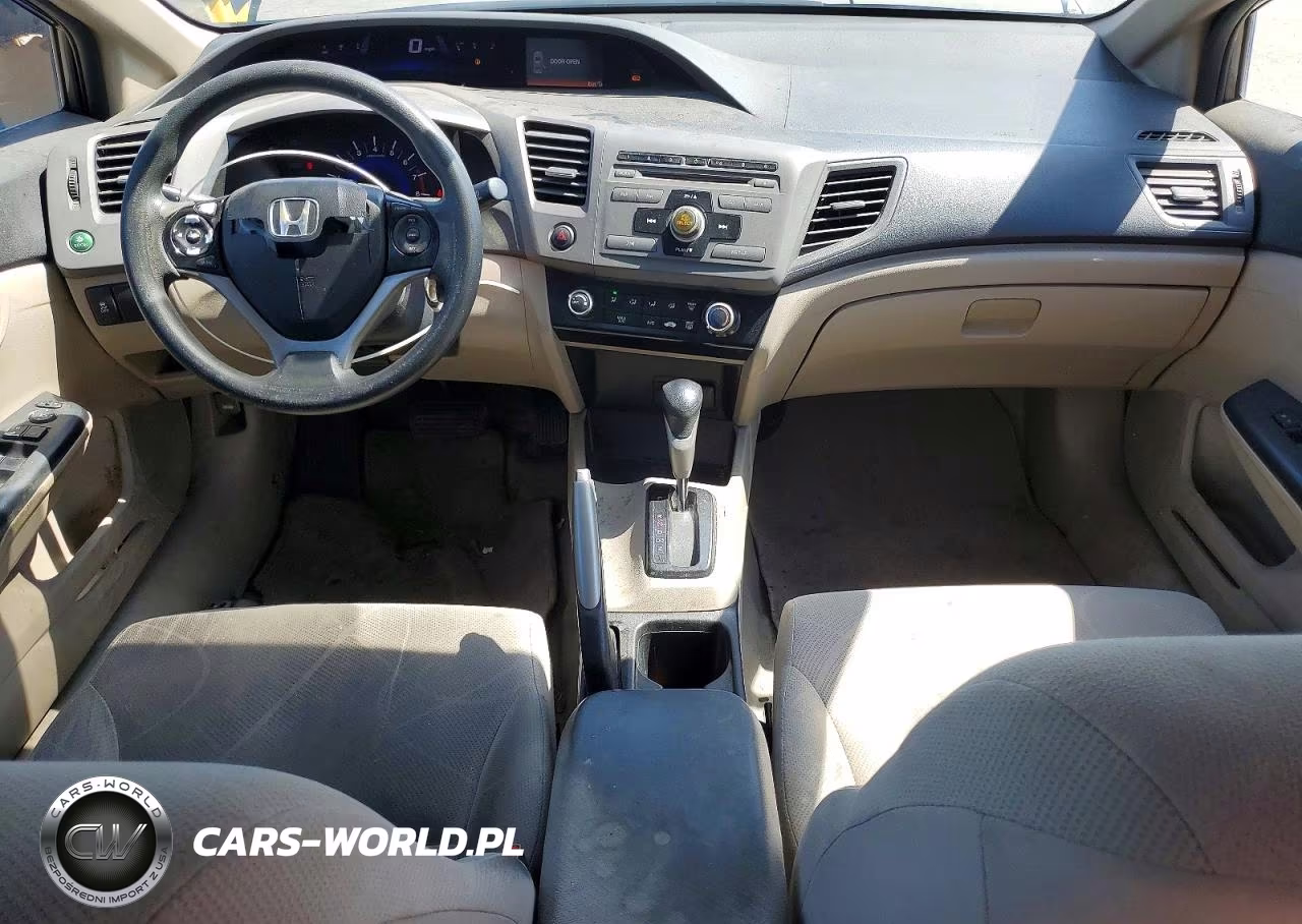 2012 Honda Civic Lx VIN:19XFB2F5XCE324748 - 8