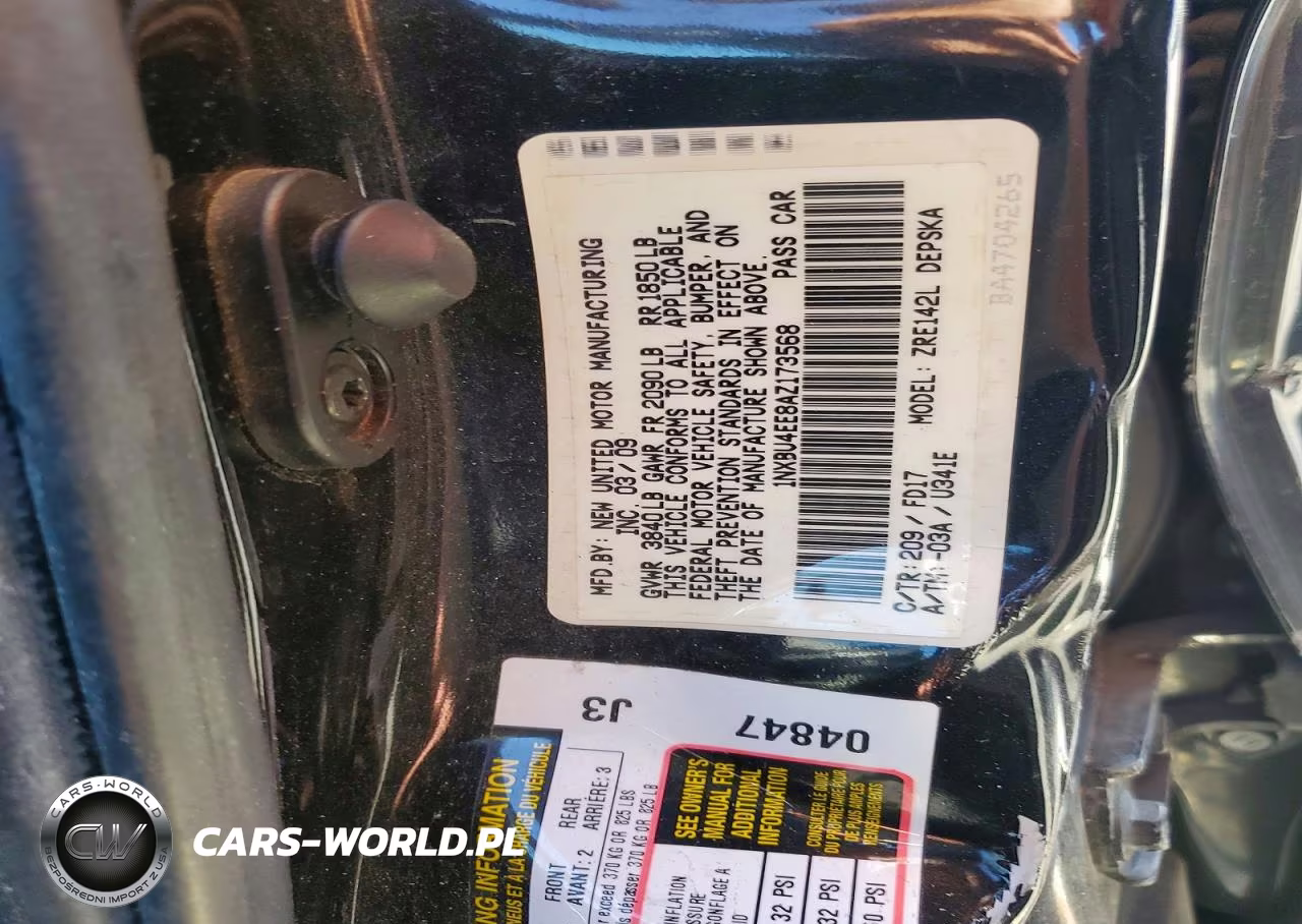 2010 Toyota Corolla S VIN:1NXBU4EE8AZ173568 - 12