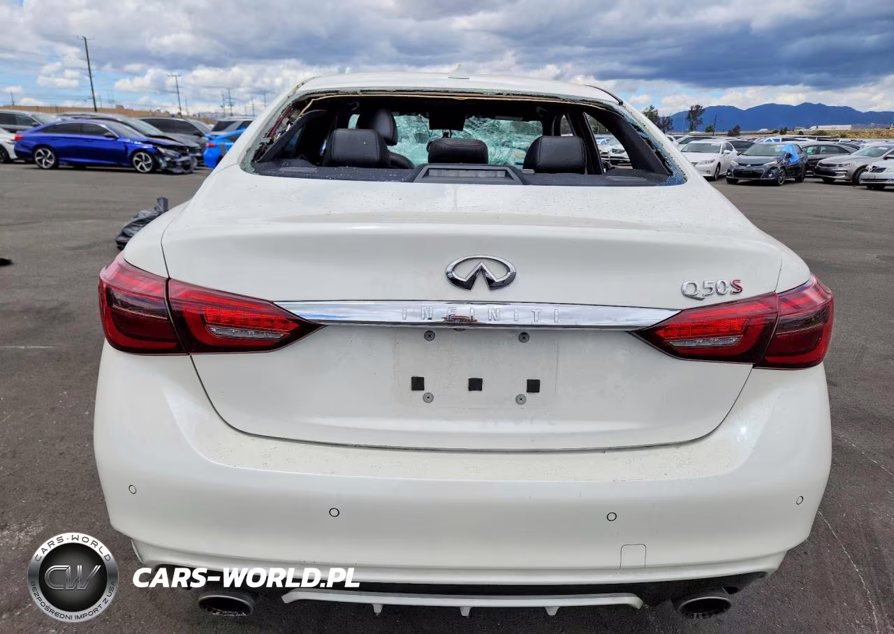 2019 Infiniti Q50 Red Sport 400 VIN:JN1FV7AP7KM760229 - 6