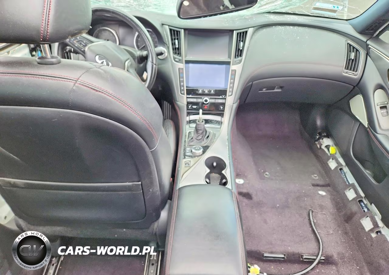 2019 Infiniti Q50 Red Sport 400 VIN:JN1FV7AP7KM760229 - 8