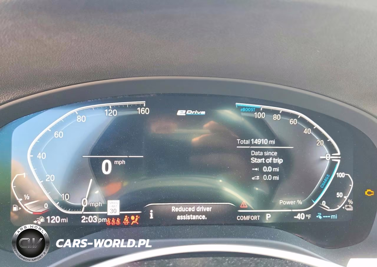 2021 BMW X3 xDrive30E VIN:5UXTS1C06M9D79811 - 9