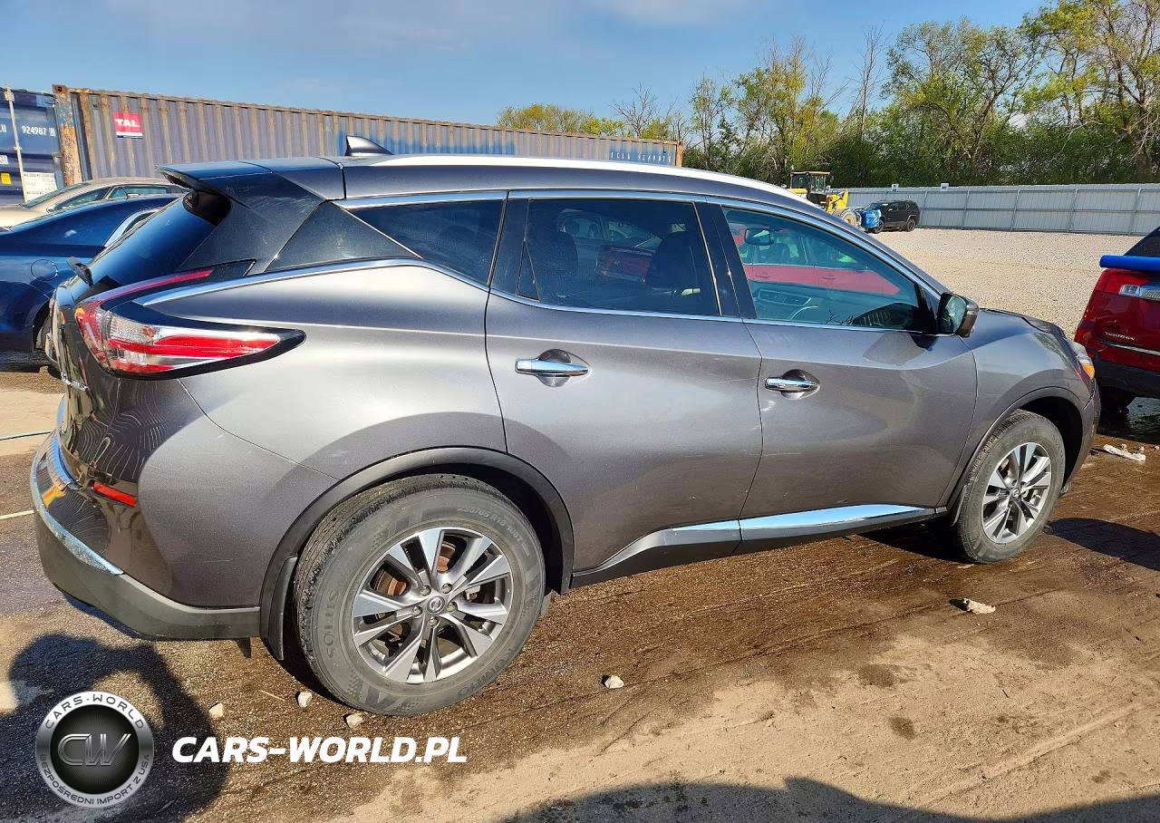2017 Nissan Murano Sl VIN:5N1AZ2MH5HN173335 - 3