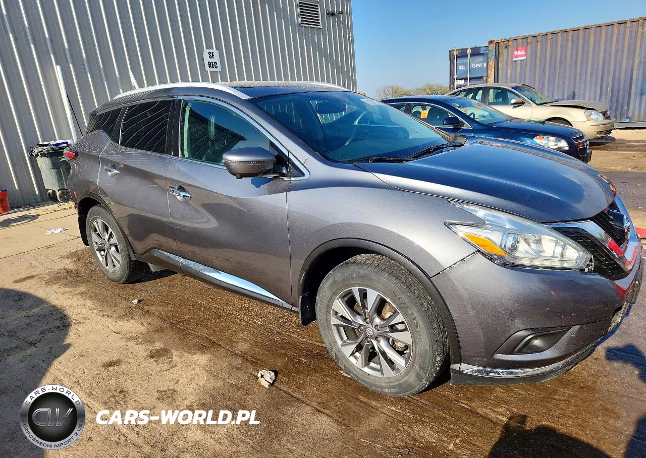 2017 Nissan Murano Sl VIN:5N1AZ2MH5HN173335 - 4