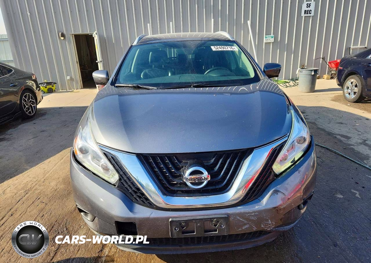 2017 Nissan Murano Sl VIN:5N1AZ2MH5HN173335 - 5