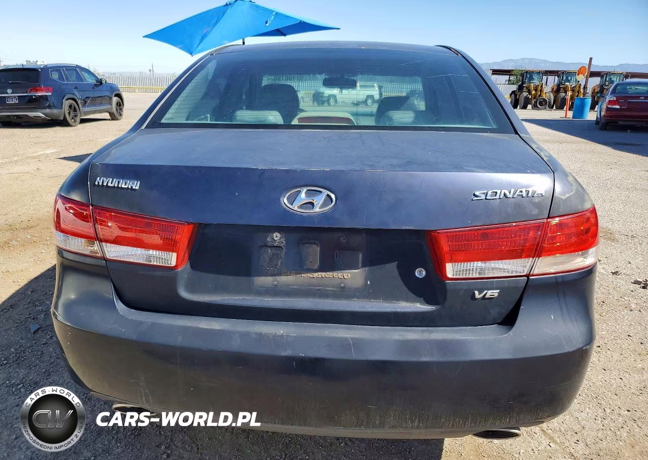 2006 Hyundai Sonata Gls V6 VIN:5NPEU46F26H007492 - 6