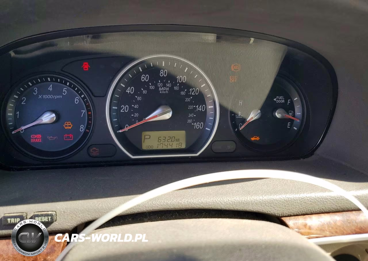 2006 Hyundai Sonata Gls V6 VIN:5NPEU46F26H007492 - 9