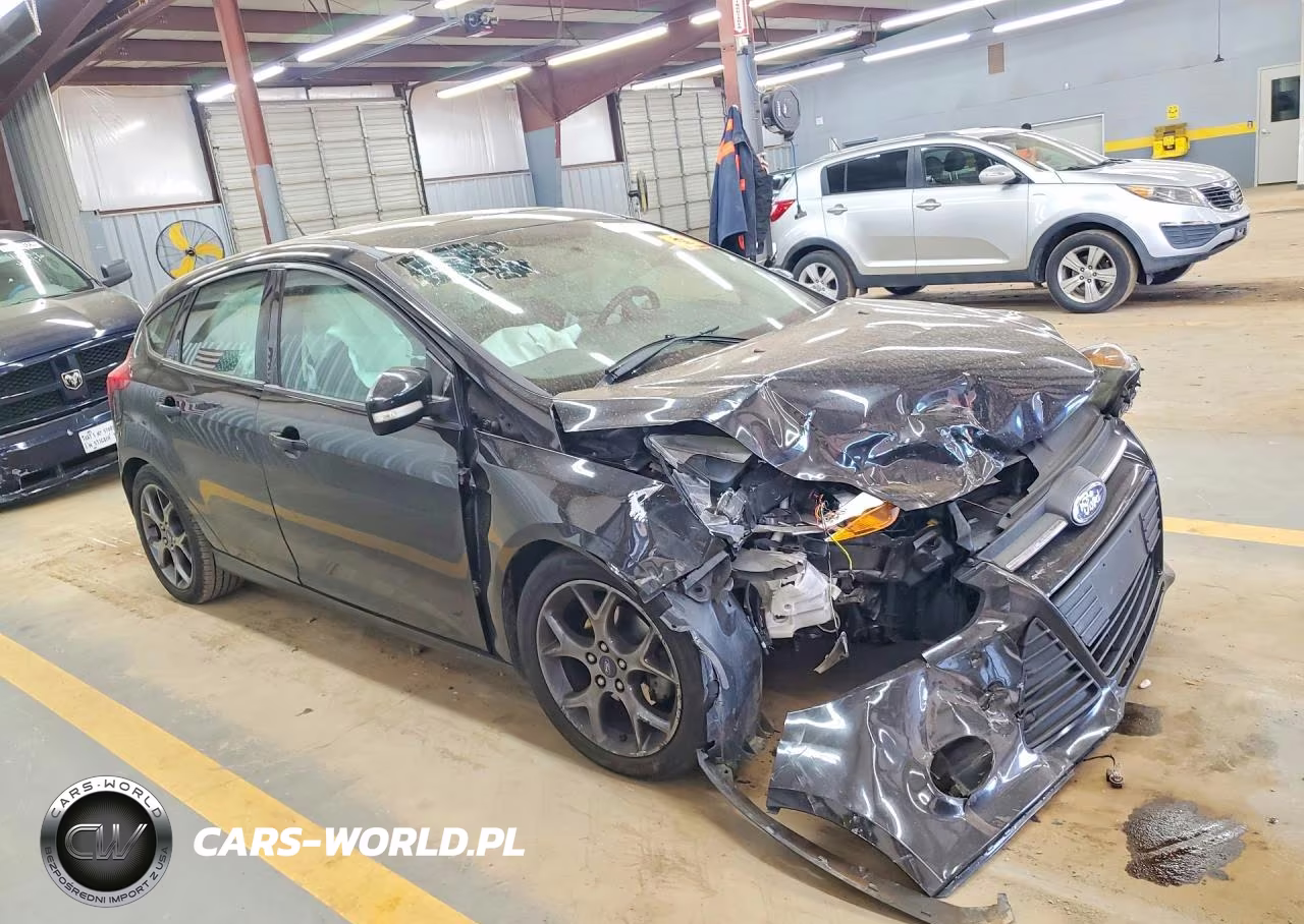 2014 Ford Focus Se VIN:1FADP3K24EL450209 - 4