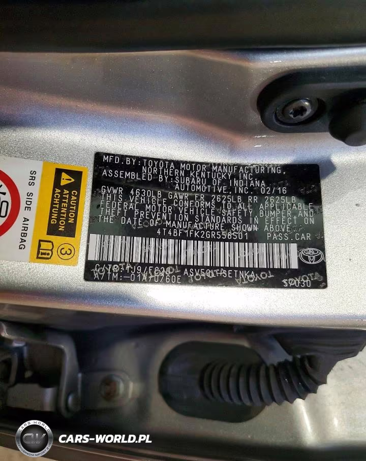 2016 Toyota Camry Le VIN:4T4BF1FK2GR556501 - 13