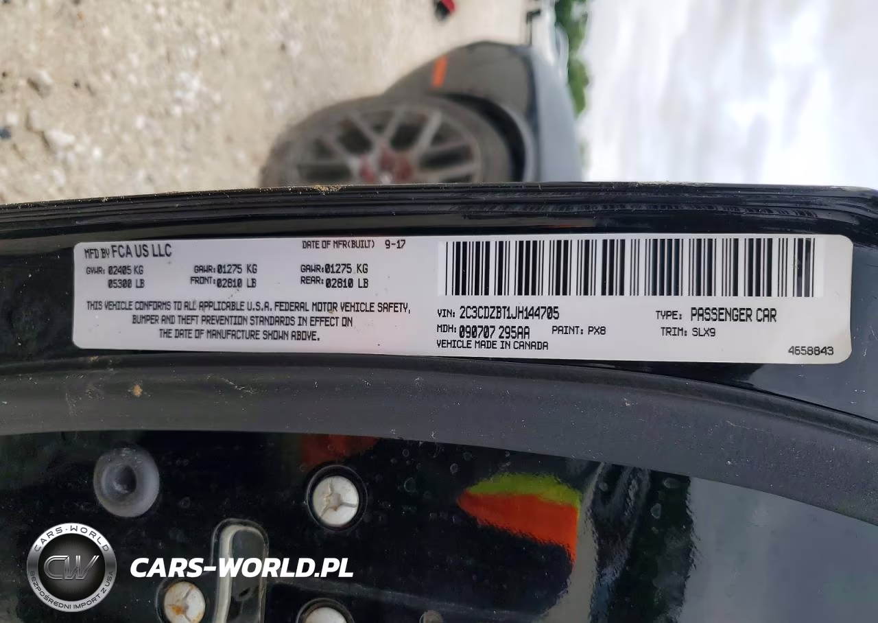 2018 Dodge Challenger R VIN:2C3CDZBT1JH144705 - 13