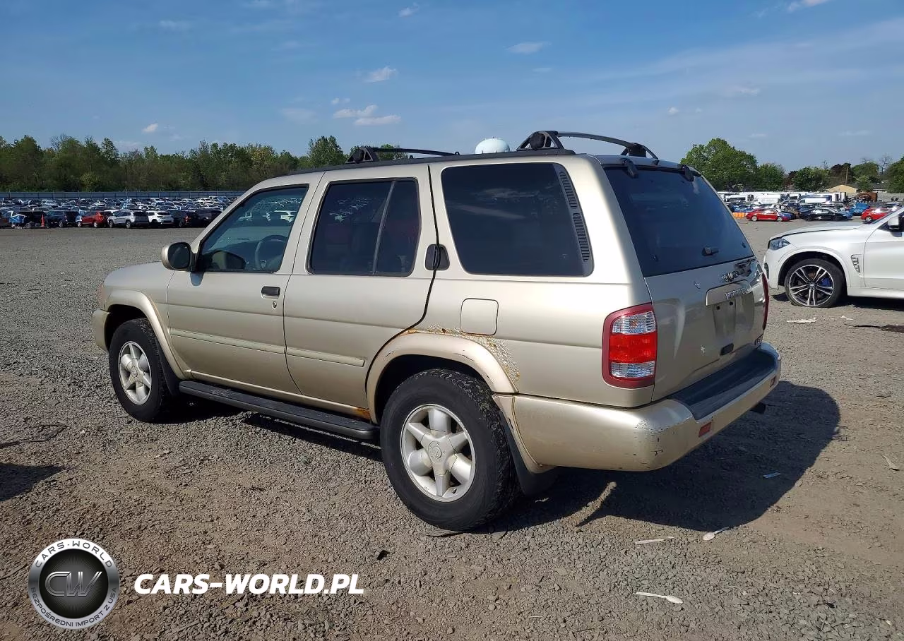 2001 Nissan Pathfinder Se VIN:JN8DR09Y61W587324 - 2