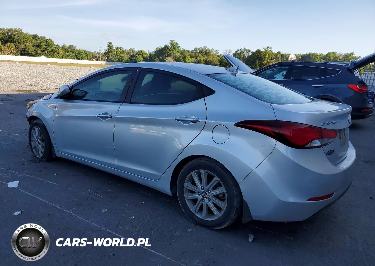 2015 Hyundai Elantra Se VIN:KMHDH4AEXFU438047 - 2