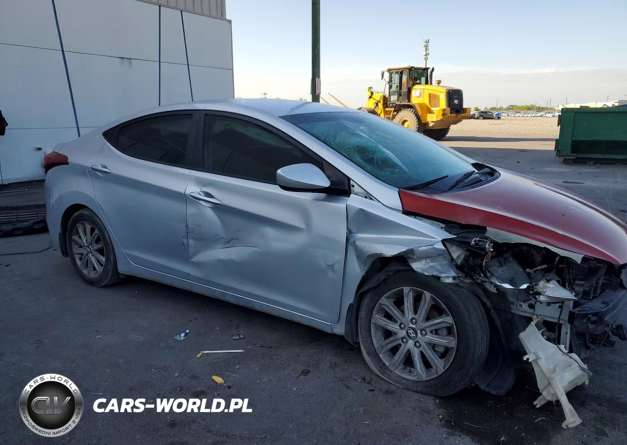 2015 Hyundai Elantra Se VIN:KMHDH4AEXFU438047 - 4