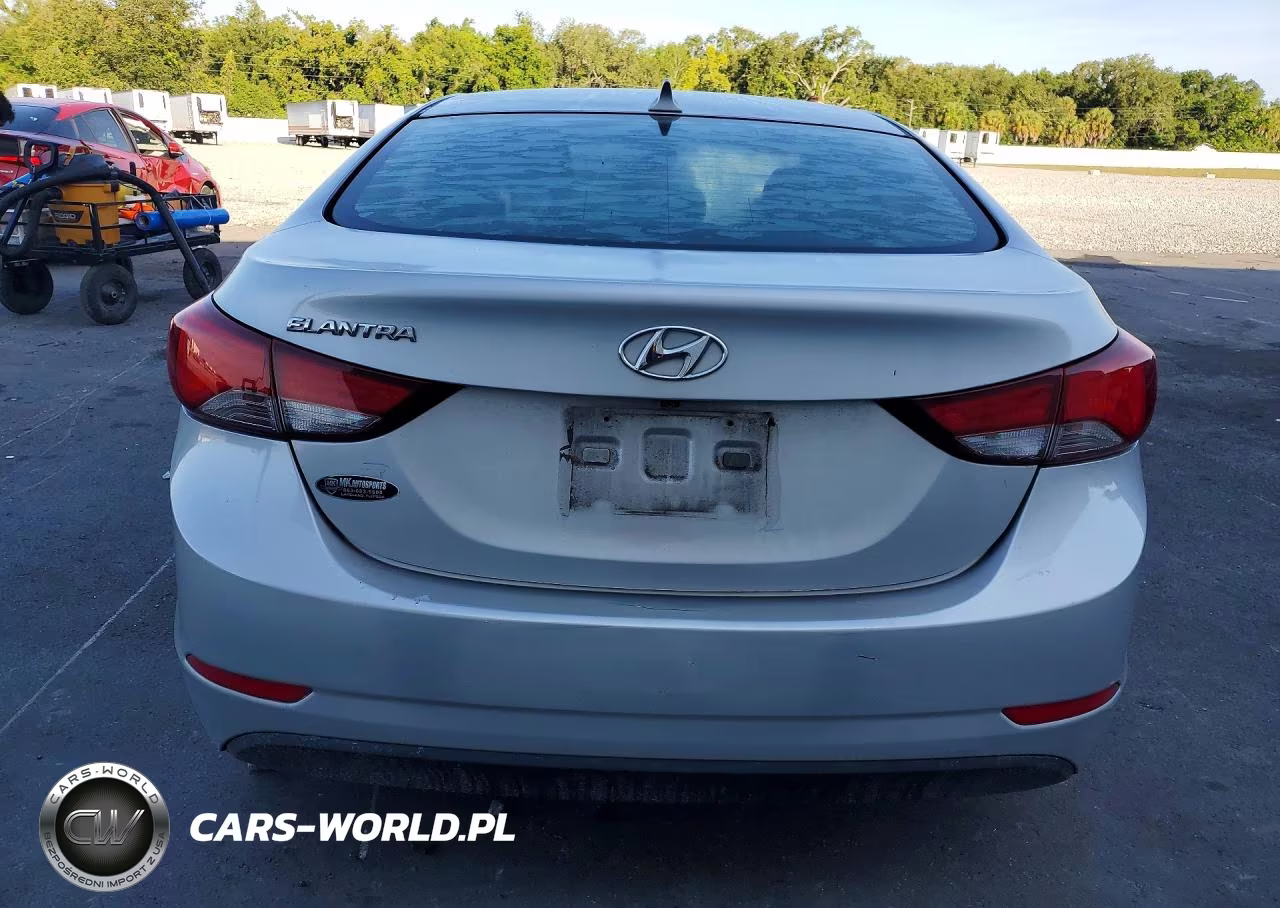 2015 Hyundai Elantra Se VIN:KMHDH4AEXFU438047 - 6