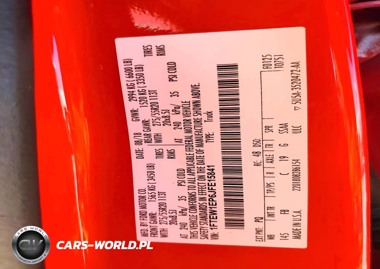 2018 Ford F150 Supercrew VIN:1FTEW1EP6JFE15841 - 12