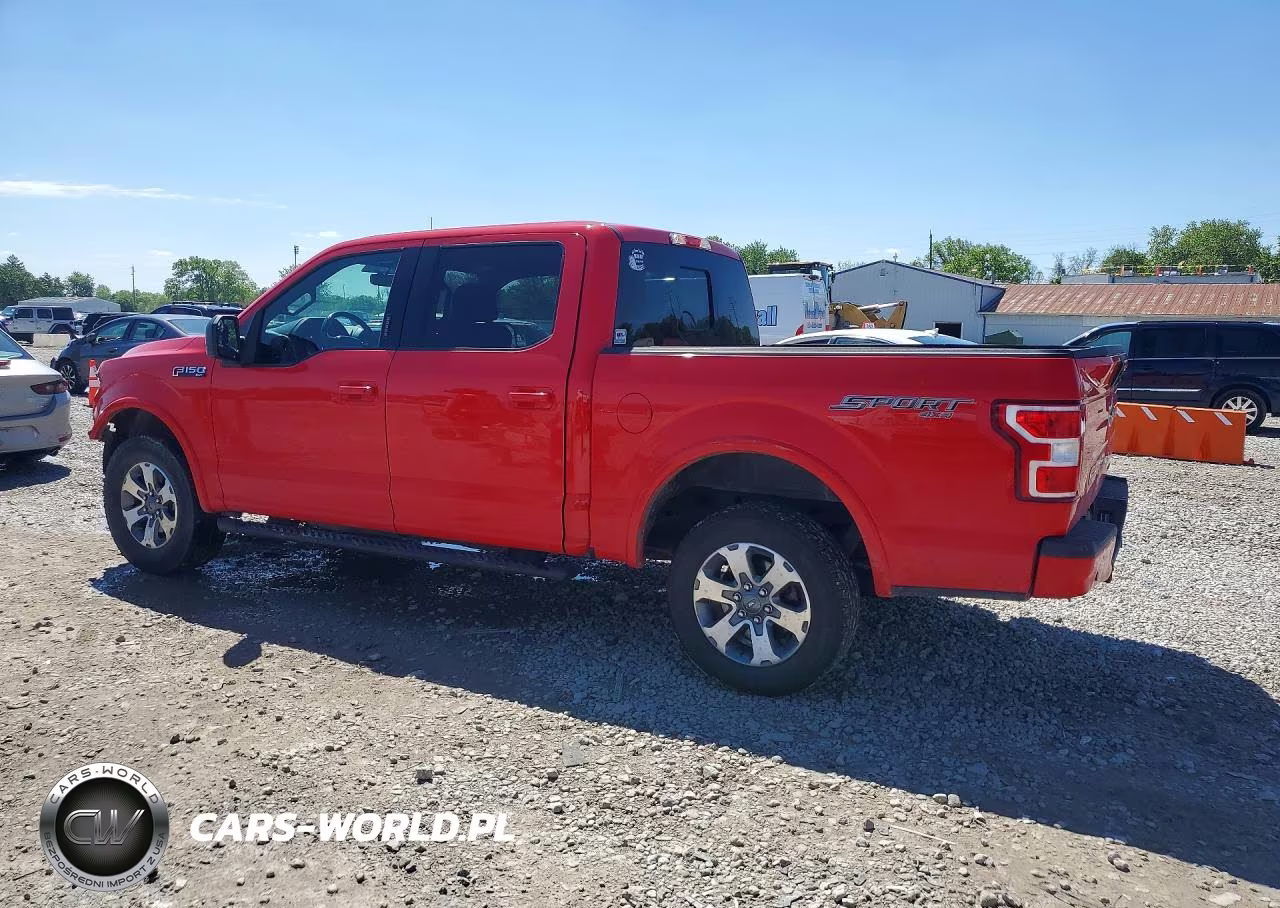 2018 Ford F150 Supercrew VIN:1FTEW1EP6JFE15841 - 2