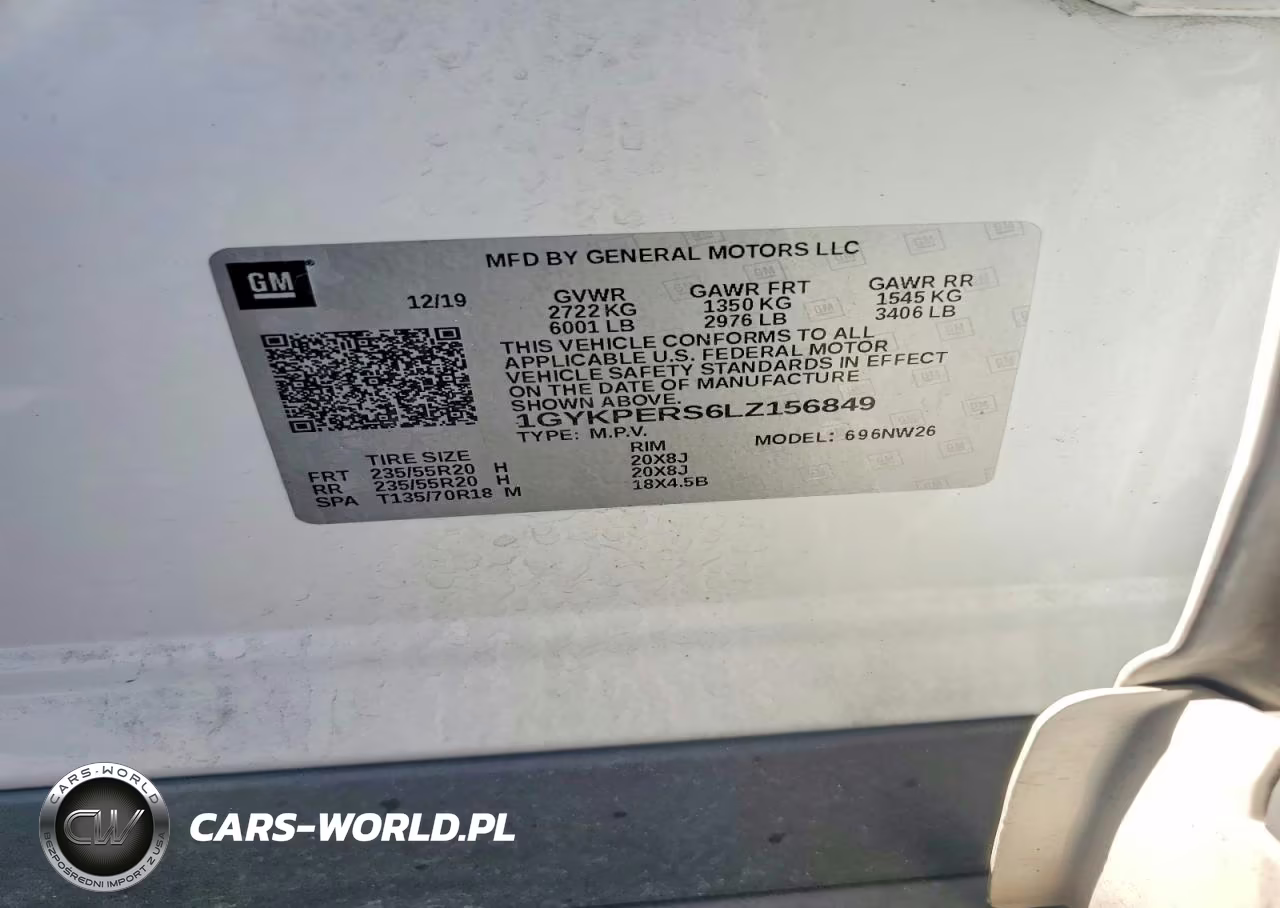 2020 Cadillac Xt6 Platinum Premium Luxury VIN:1GYKPERS6LZ156849 - 13