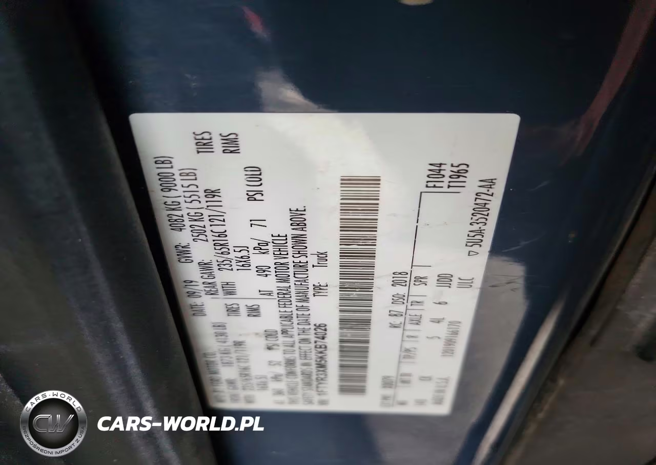 2019 Ford Transit 250 Delivery Van VIN:1FTYR3XM5KKB74026 - 13
