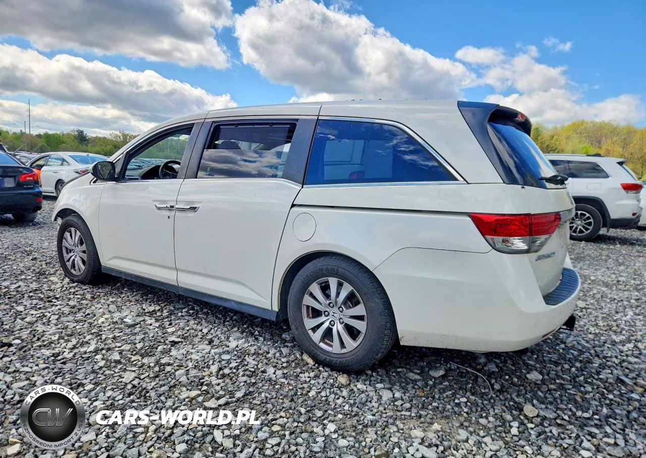 2016 Honda Odyssey Exl VIN:5FNRL5H64GB048388 - 2