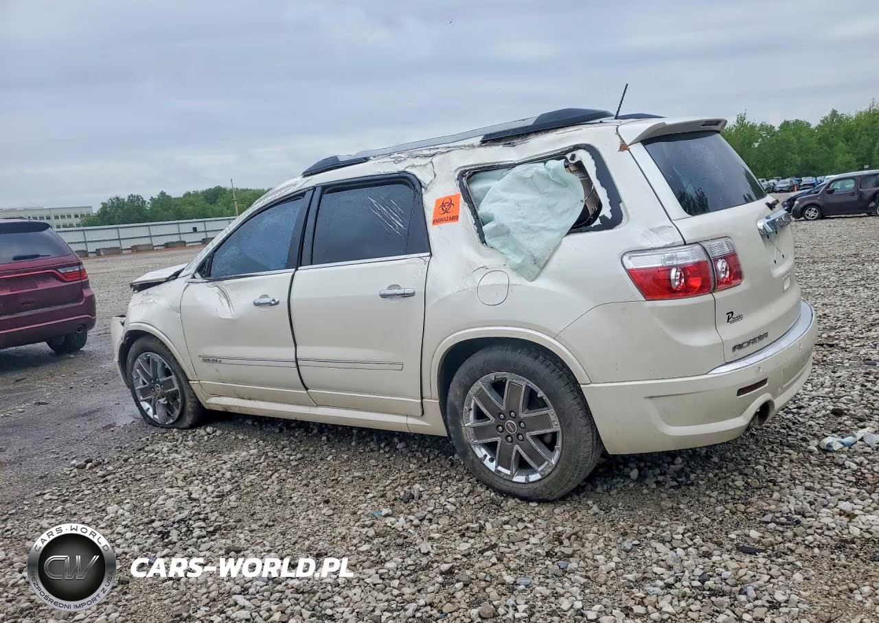 2012 GMC Acadia Denali VIN:1GKKRTED7CJ249698 - 2