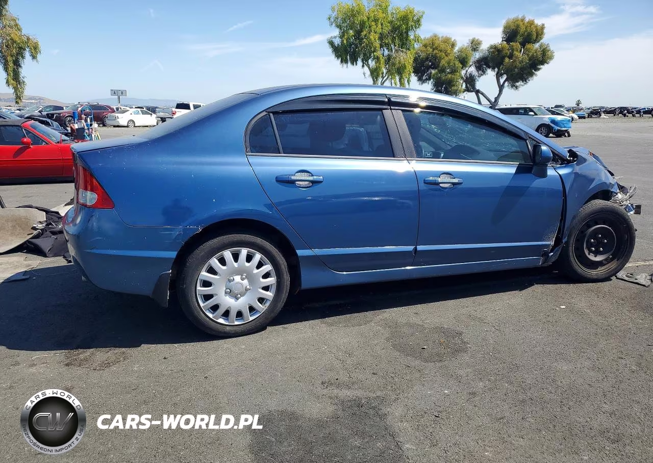 2010 Honda Civic Lx VIN:2HGFA1F54AH306052 - 3