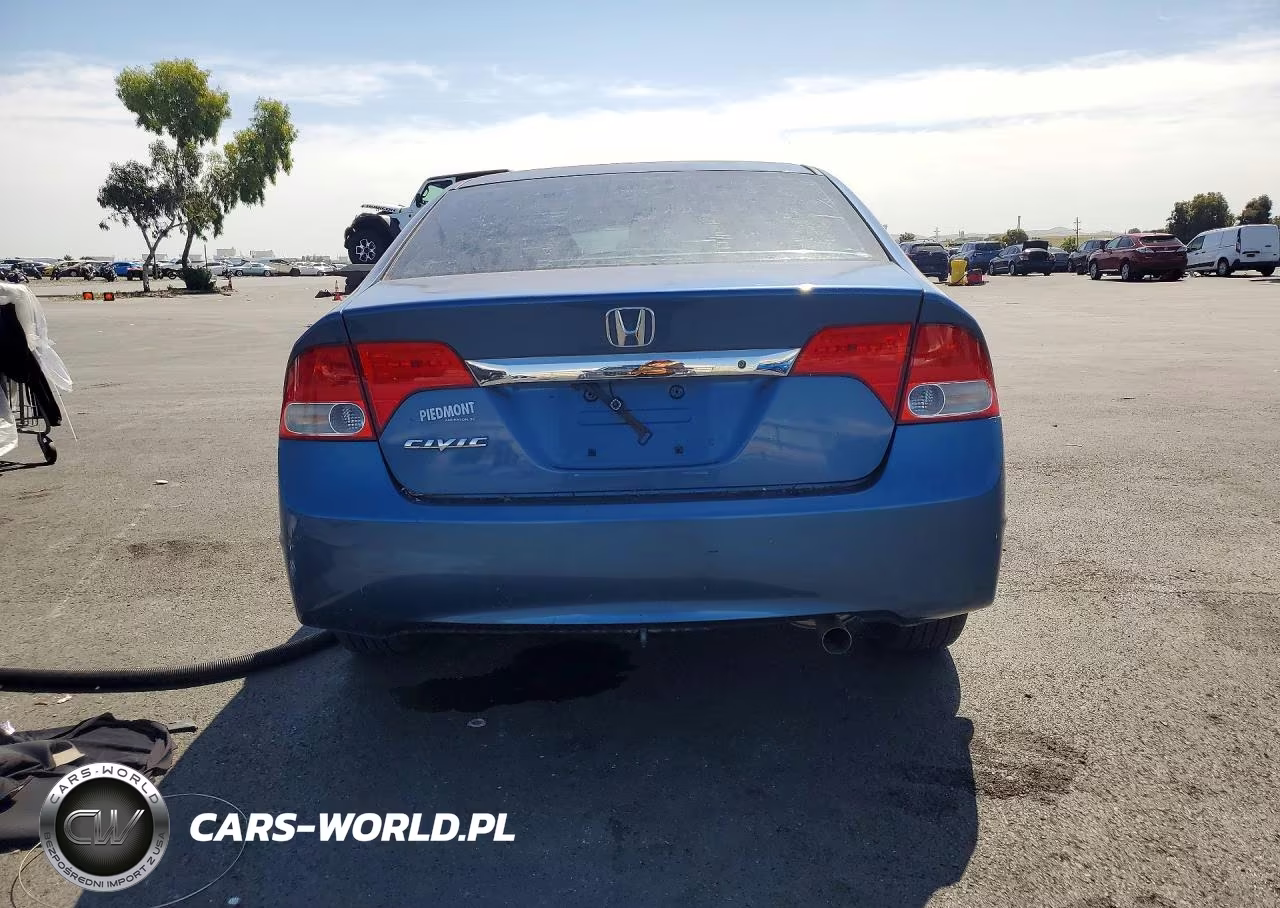 2010 Honda Civic Lx VIN:2HGFA1F54AH306052 - 6