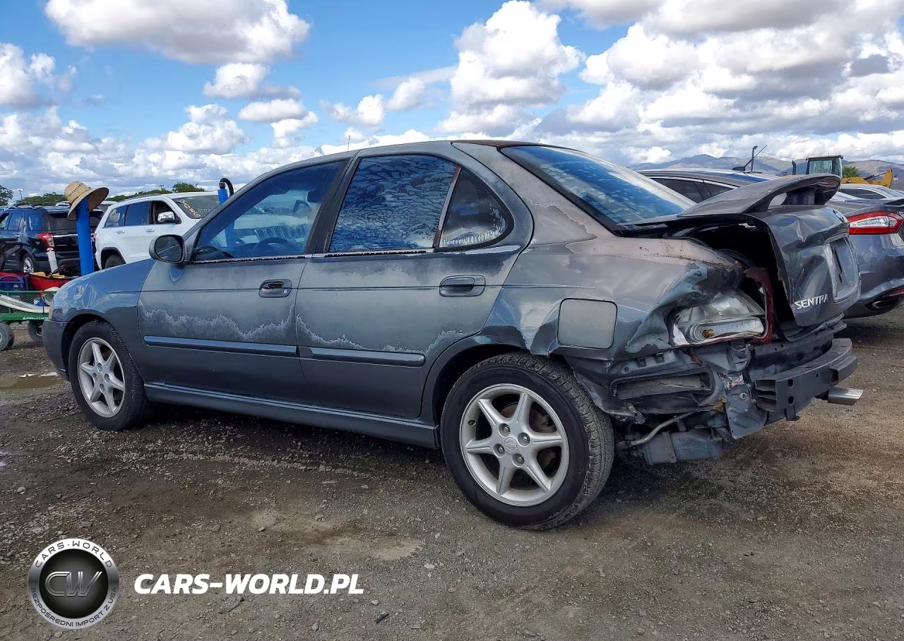 2001 Nissan Sentra Se VIN:3N1BB51D31L120013 - 2