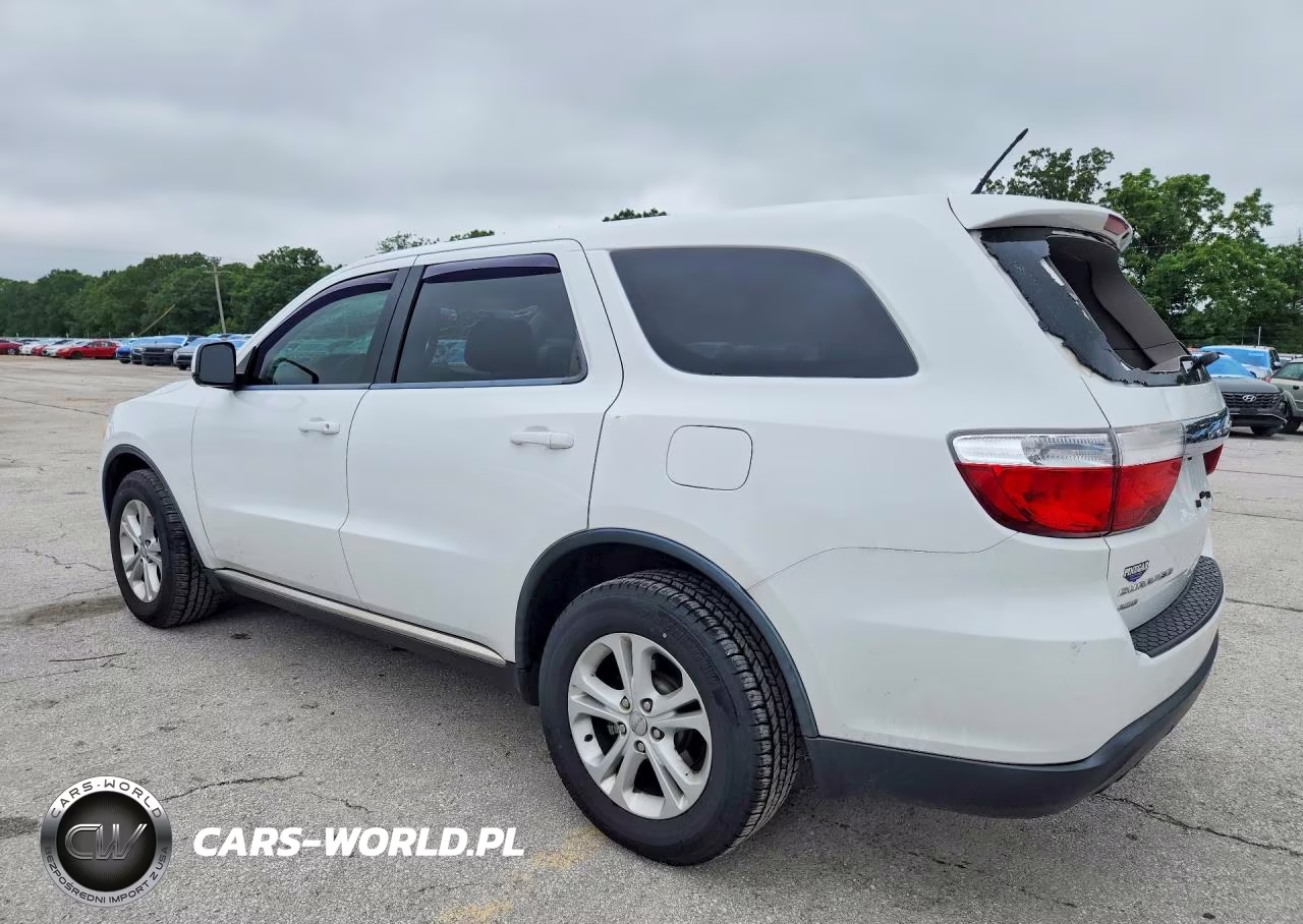 2013 Dodge Durango Sxt VIN:1C4RDJAG1DC681612 - 2